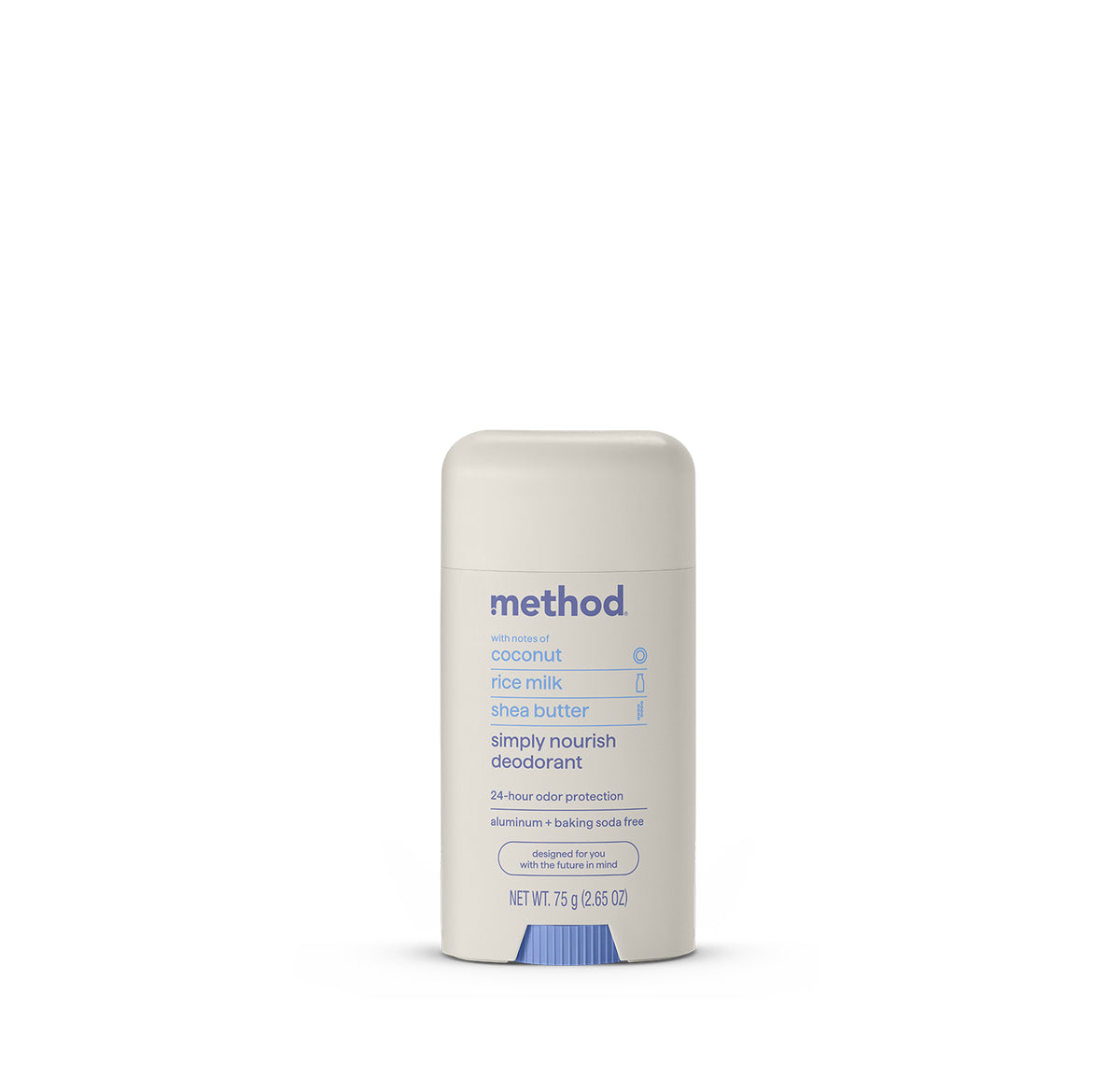 MTHD_WOMENS_Deodorant_2.65oz_SimplyNourish_Front_US_374484_on-white